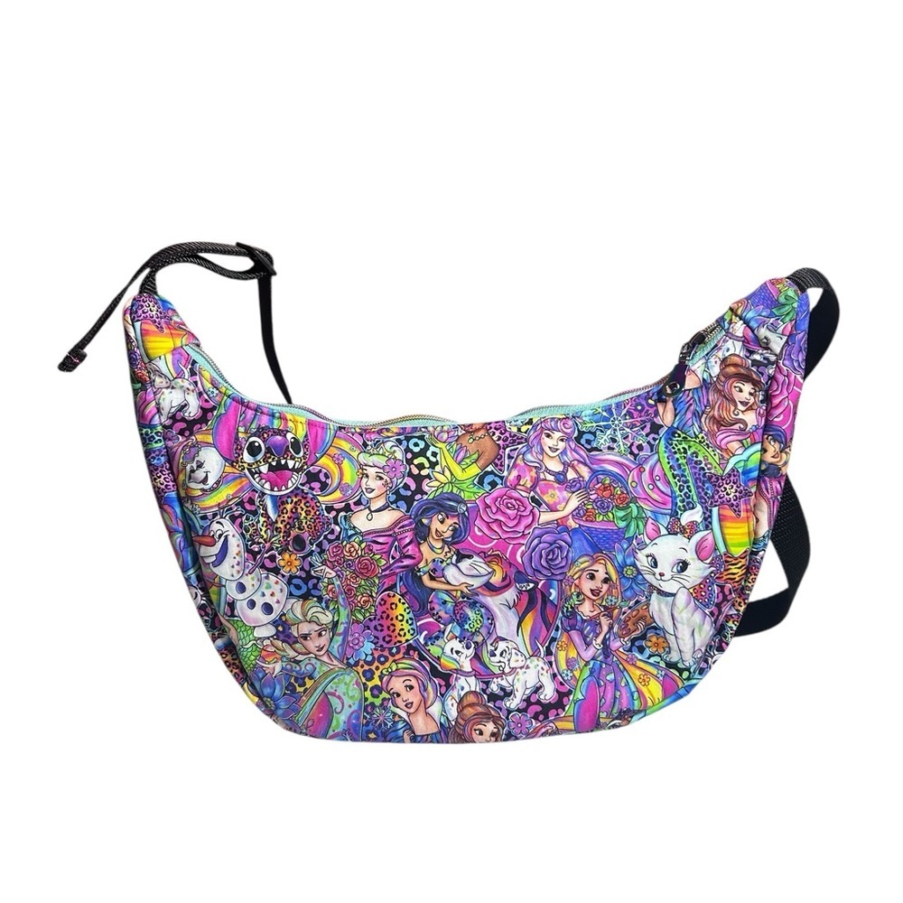 One of a kind handmade crossbody with upcycled materials.